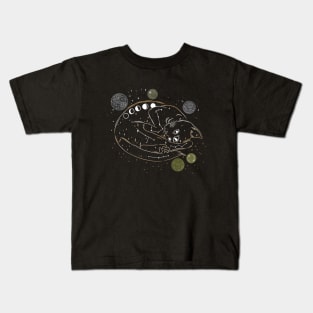 Galaxy Kitty Cat Kids T-Shirt